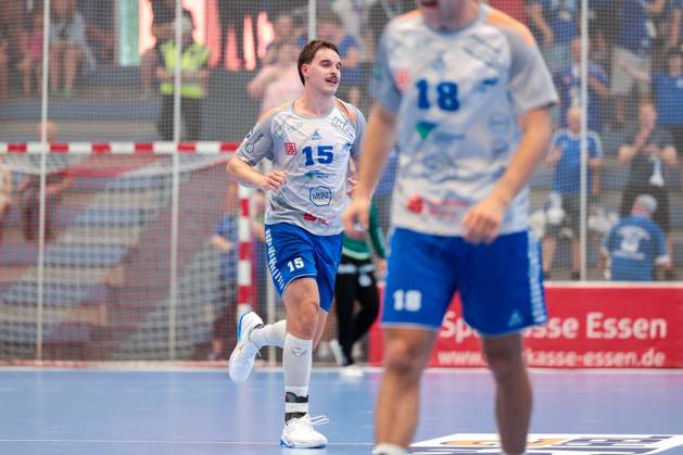 29.06.2025, 2. Handball Bundesliga, Nachholspiel, TuSEM Essen - Dessau-Rosslauer HV 06, Marcel Nowak (Dessau-Rosslauer HV 06), Essen Sporthalle Am Hallo NRW Deutschland xRHR-FOTO DEx Copyright: DennisxEwert RHR-FOTOx RHR-FOTO DE