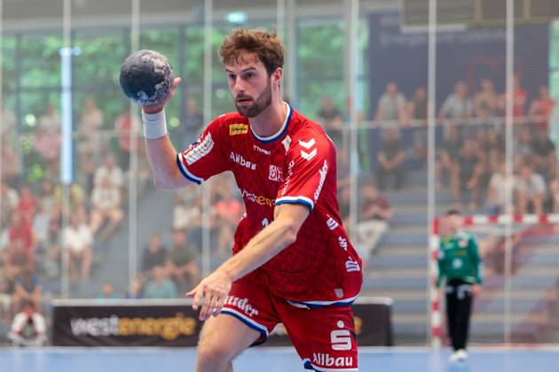 29.06.2025, 2. Handball Bundesliga, Nachholspiel, TuSEM Essen - Dessau-Rosslauer HV 06, Constantin Heidrich (TuSEM Essen), Essen Sporthalle Am Hallo NRW Deutschland xRHR-FOTO DEx Copyright: DennisxEwert RHR-FOTOx RHR-FOTO DE