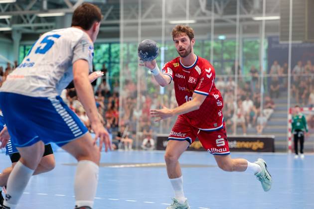 29.06.2025, 2. Handball Bundesliga, Nachholspiel, TuSEM Essen - Dessau-Rosslauer HV 06, Constantin Heidrich (TuSEM Essen), Essen Sporthalle Am Hallo NRW Deutschland xRHR-FOTO DEx Copyright: DennisxEwert RHR-FOTOx RHR-FOTO DE