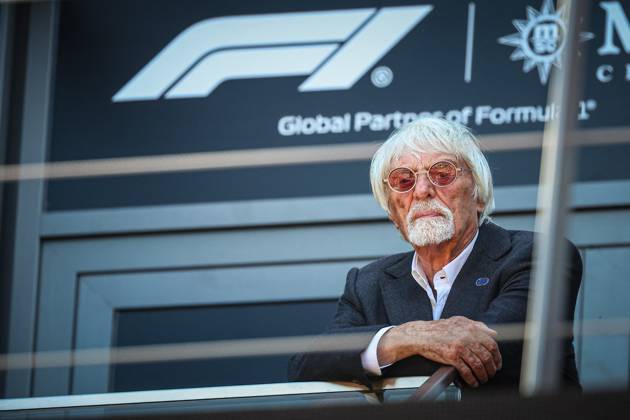 MOTORI - Formula 1 - MSC Cruises Austrian Grand Prix 2025 Bernie Ecclestone former president, and founder of FOM, during the Austrian GP, Spielberg 26-29 June 2025, Red Bull Ring Formula 1 World Championship, WM, Weltmeisterschaft 2025. Austria on June 29, 2025. Photo by IPA ABACAPRESS.COM Austria Austria  Copyright: xIPAxSport ABACAx