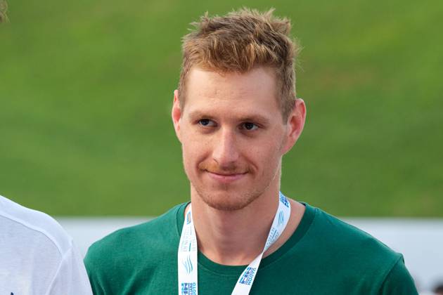 Podium of the day 2 at the Swimming Internationals of the 61th Settecolli in Roma, Italy - 27 Jun 2025 Gábor Zombori of Hungary seen during Podium of Men s 400m Individual Medley Final during the second day at the swimming internationals of the 61th Settecolli Trophy. Rome Italy Copyright: xElenaxVizzocax xSOPAxImagesx 0823971372st