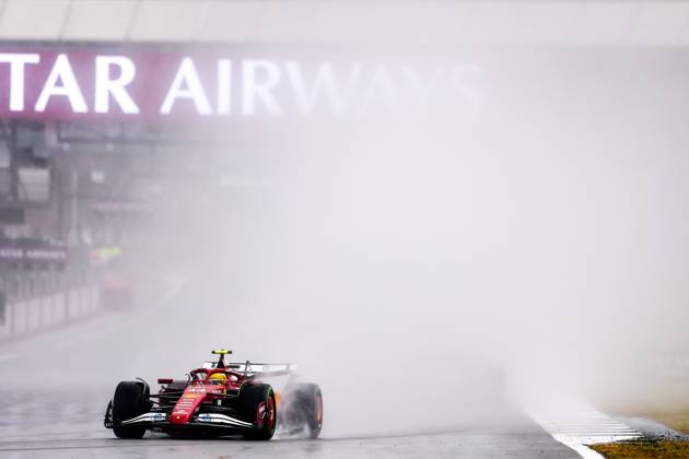 F1 - BRITISH GRAND PRIX 2025 44 HAMILTON Lewis (gbr), Scuderia Ferrari SF-25, action during the Formula 1 Qatar Airways British Grand Prix 2025, 12th round of the 2025 FIA Formula One World Championship, WM, Weltmeisterschaft from July 4 to 6, 2025 on the Silverstone Circuit, in Silverstone, United Kingdom - SilverstoneUnited Kingdom Copyright: xEricxAlonsox