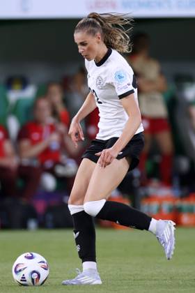 BRAND Jule Team Deutschland UEFA Frauen Fussball EURO 2025 in der Schweiz Vorrundenspiel Deutschland - Polen 2 : 0 am 04.07. 2025 in St.Gallen Copyright: xLacixPerenyix
