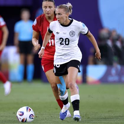 SENSS Elisa Team Deutschland UEFA Frauen Fussball EURO 2025 in der Schweiz Vorrundenspiel Deutschland - Polen 2 : 0 am 04.07. 2025 in St.Gallen Copyright: xLacixPerenyix