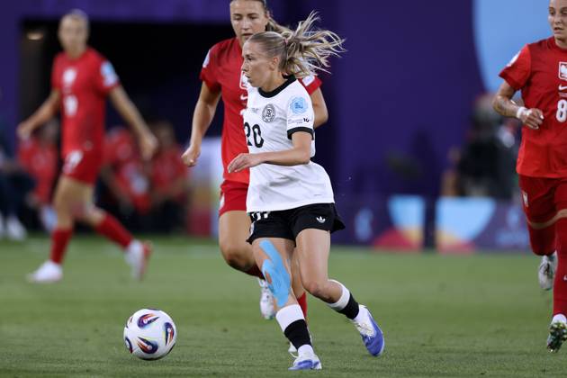 SENSS Elisa Team Deutschland UEFA Frauen Fussball EURO 2025 in der Schweiz Vorrundenspiel Deutschland - Polen 2 : 0 am 04.07. 2025 in St.Gallen Copyright: xLacixPerenyix