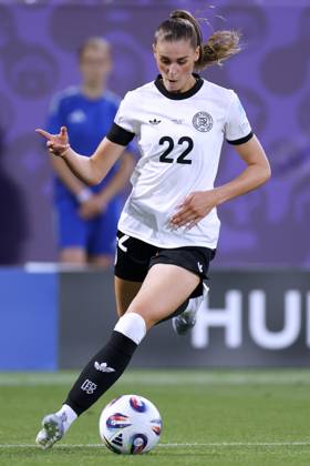 BRAND Jule Team Deutschland UEFA Frauen Fussball EURO 2025 in der Schweiz Vorrundenspiel Deutschland - Polen 2 : 0 am 04.07. 2025 in St.Gallen Copyright: xLacixPerenyix