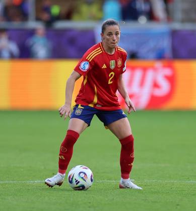 07.07.2025, Fussball Frauen Europameisterschaft, UEFA Womens EURO 2025, Spanien - Belgien, Gruppe B, Stockhorn-Arena Thun, xdcx, v.l., Ona Battle Pascual (Spanien) Copyright: HMBxMedia Claus
