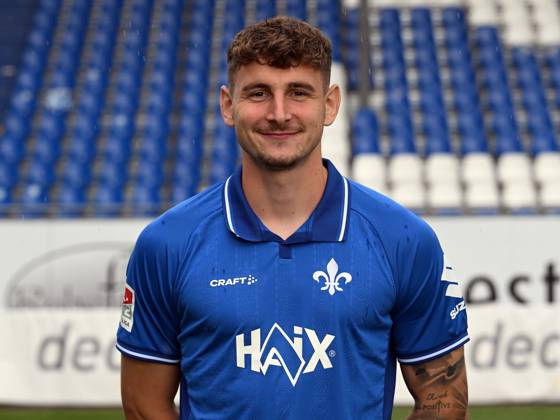 08.07.2025, xjhx, Fussball 2.Bundesliga, SV Darmstadt 98 Fototermin Saison 2025 26, Matej Maglica ; SV Darmstadt 98 2.BL; Porträttermin 2025 2026 Darmstadt