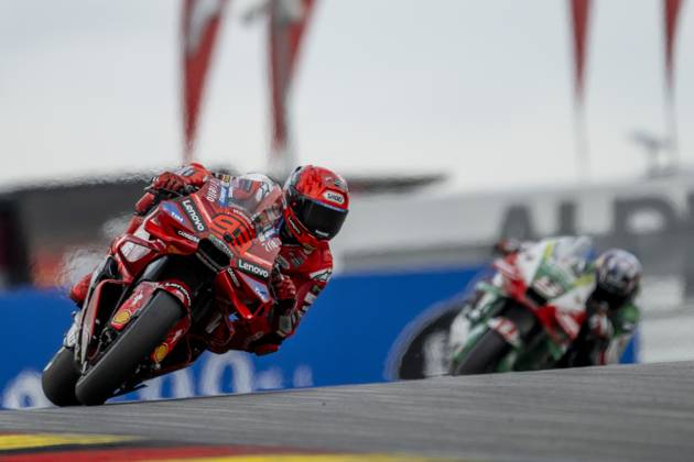 MOTO - MOTO GP - GERMANY GRAND PRIX 2025 93 MARQUEZ Marc (spa), Ducati Lenovo Team, Ducati Desmosedici GP25, action during the 2025 MotoGP Motul Liqui Moly Grand Prix of Germany, Germany GP, on the Sachsenring circuit, from July 11 to 13, in Germany - Hohenstein-ErnstthalGermany  Copyright: xGIGIxSOLDANOx
