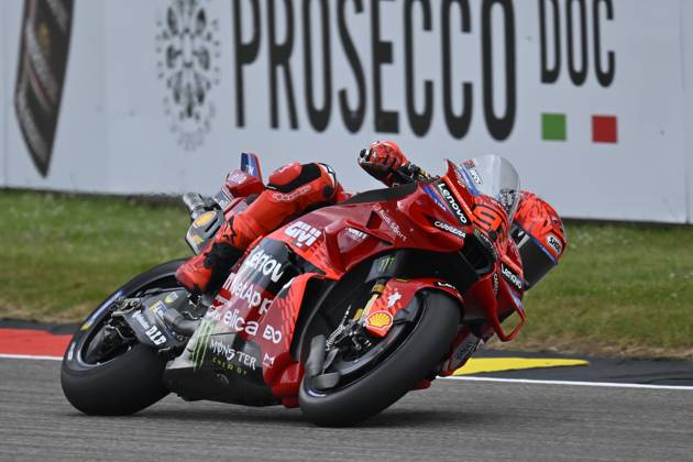 MOTO - MOTO GP - GERMANY GRAND PRIX 2025 93 MARQUEZ Marc (spa), Ducati Lenovo Team, Ducati Desmosedici GP25, action during the 2025 MotoGP Motul Liqui Moly Grand Prix of Germany, Germany GP, on the Sachsenring circuit, from July 11 to 13, in Germany - Hohenstein-ErnstthalGermany Copyright: xGIGIxSOLDANOx