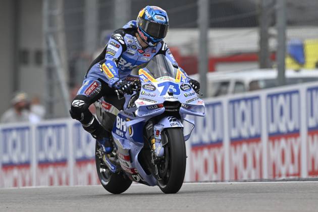 MOTO - MOTO GP - GERMANY GRAND PRIX 2025 73 MARQUEZ Alex (spa), Gresini Racing MotoGP, Ducati Desmosedici GP24, action during the 2025 MotoGP Motul Liqui Moly Grand Prix of Germany, Germany GP, on the Sachsenring circuit, from July 11 to 13, in Germany - Hohenstein-ErnstthalGermany Copyright: xGIGIxSOLDANOx