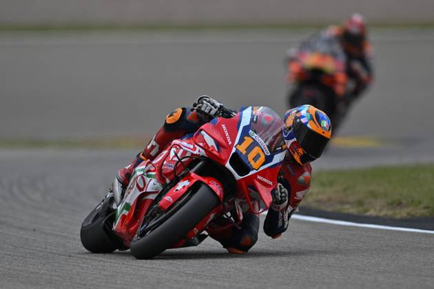 MOTO - MOTO GP - GERMANY GRAND PRIX 2025 10 MARINI Luca (ita), Honda Team, Honda RC213V, action during the 2025 MotoGP Motul Liqui Moly Grand Prix of Germany, Germany GP, on the Sachsenring circuit, from July 11 to 13, in Germany - Hohenstein-ErnstthalGermany Copyright: xGIGIxSOLDANOx