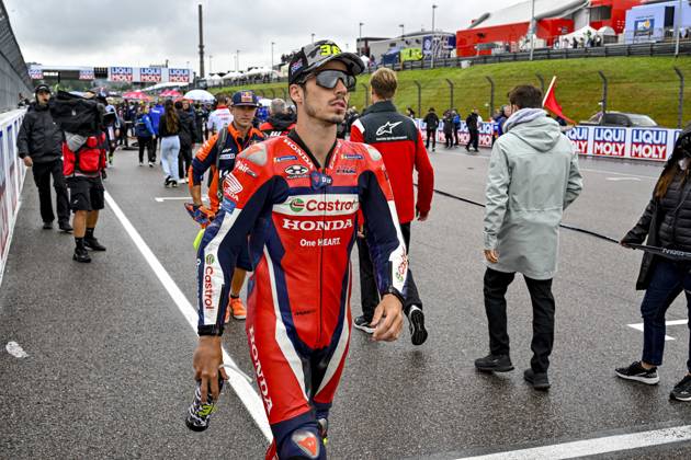 MOTO - MOTO GP - GERMANY GRAND PRIX 2025 MIR Joan (spa), Honda Team, Honda RC213V, portrait during the 2025 MotoGP Motul Liqui Moly Grand Prix of Germany, Germany GP, on the Sachsenring circuit, from July 11 to 13, in Germany - Hohenstein-ErnstthalGermany Copyright: xGIGIxSOLDANOx
