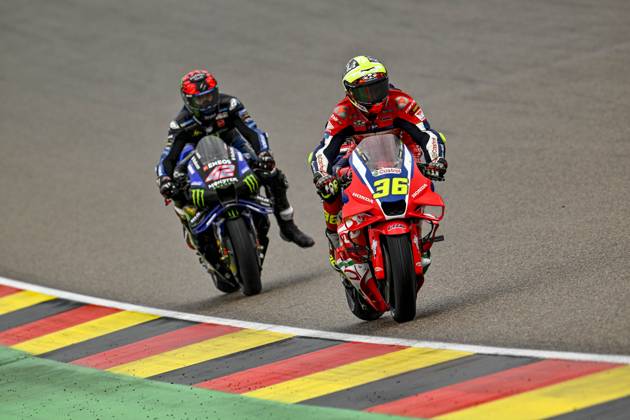 MOTO - MOTO GP - GERMANY GRAND PRIX 2025 36 MIR Joan (spa), Honda Team, Honda RC213V, action during the 2025 MotoGP Motul Liqui Moly Grand Prix of Germany, Germany GP, on the Sachsenring circuit, from July 11 to 13, in Germany - Hohenstein-ErnstthalGermany Copyright: xGIGIxSOLDANOx