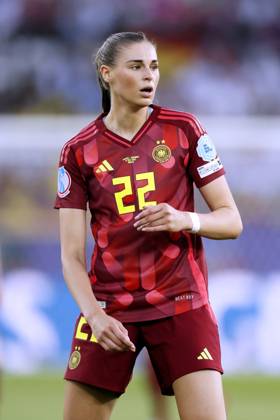BRAND Jule Team Deutschland UEFA Frauen Fussball EURO 2025 in der Schweiz Vorrundenspiel Schweden - Deutschland 4 : 1 am 12.07. 2025 in Zuerich Copyright: xLacixPerenyix