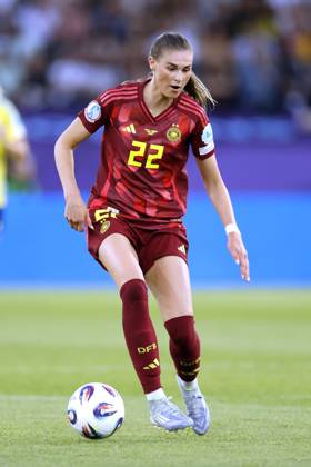 BRAND Jule Team Deutschland UEFA Frauen Fussball EURO 2025 in der Schweiz Vorrundenspiel Schweden - Deutschland 4 : 1 am 12.07. 2025 in Zuerich Copyright: xLacixPerenyix