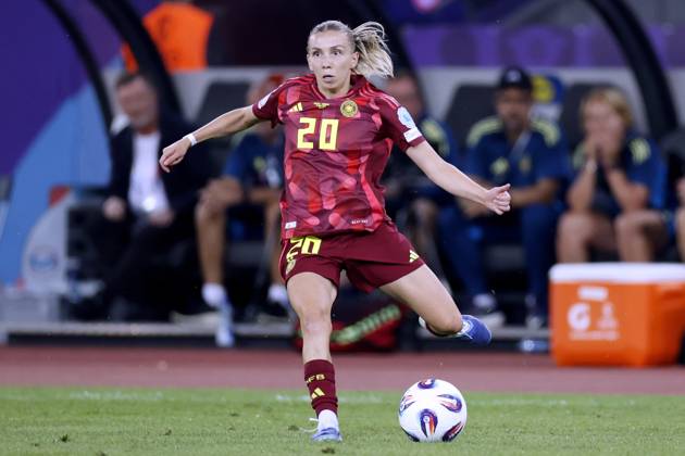 SENSS Elisa Team Deutschland UEFA Frauen Fussball EURO 2025 in der Schweiz Vorrundenspiel Schweden - Deutschland 4 : 1 am 12.07. 2025 in Zuerich Copyright: xLacixPerenyix