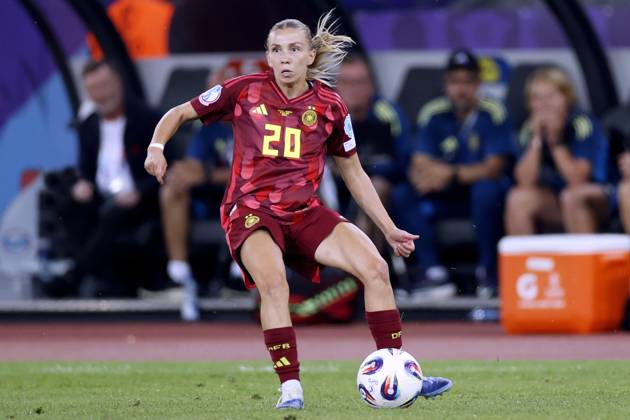 SENSS Elisa Team Deutschland UEFA Frauen Fussball EURO 2025 in der Schweiz Vorrundenspiel Schweden - Deutschland 4 : 1 am 12.07. 2025 in Zuerich Copyright: xLacixPerenyix