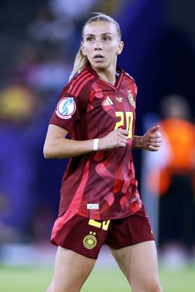 SENSS Elisa Team Deutschland UEFA Frauen Fussball EURO 2025 in der Schweiz Vorrundenspiel Schweden - Deutschland 4 : 1 am 12.07. 2025 in Zuerich Copyright: xLacixPerenyix