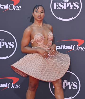 Jordan Chile attends the ESPY Awards at the Dolby Theatre in the Hollywood section of Los Angeles on Wednesday, July 16, 2025. The annual event honors the top athletes and performances of the year.  LAP2025071619 JIMxRUYMEN
