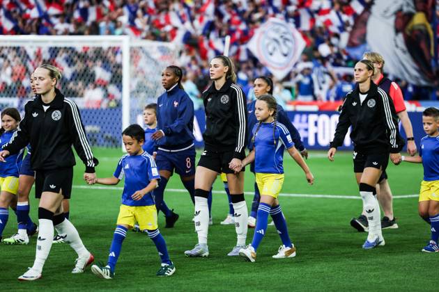 Fussball, UEFA Women™s EURO 2025 Viertelfinale Frankreich - Deutschland 19.07.2025, St. Jakob Park Basel Jule Brand (Deutschland, 22) Basel St. Jakob Park Schweiz