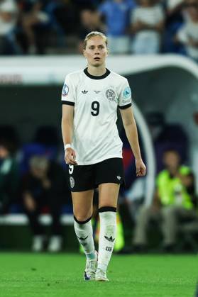 Fussball, UEFA Women™s EURO 2025 Viertelfinale Frankreich - Deutschland 19.07.2025, St. Jakob Park Basel Sjoeke Nüsken (Deutschland, 9) Basel St. Jakob Park Schweiz