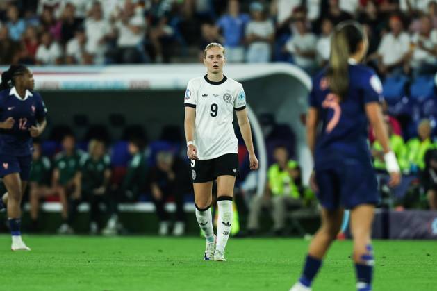 Fussball, UEFA Women™s EURO 2025 Viertelfinale Frankreich - Deutschland 19.07.2025, St. Jakob Park Basel Sjoeke Nüsken (Deutschland, 9) Basel St. Jakob Park Schweiz