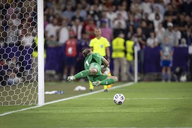 FOOTBALL: FEMININ France vs Allemagne - UEFA EURO, EM, Europameisterschaft,Fussball 2025 Quarts de finale - 19 07 2025 Ann Katrin-Berger 1 lors du match Quarts de finale du Championnat d Europe de football fà minin EURO 2025 entre France et Allemagne. St. Jakob Park in Basel - Suisse 19 07 2025 Copyright: xx