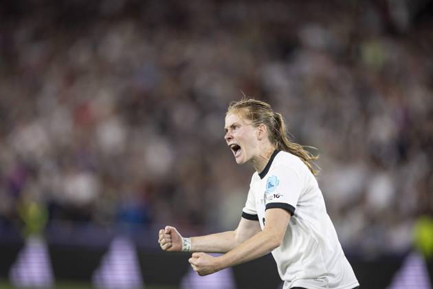 FOOTBALL: FEMININ France vs Allemagne - UEFA EURO, EM, Europameisterschaft,Fussball 2025 Quarts de finale - 19 07 2025 Sjoeke Nüsken 9 lors du match Quarts de finale du Championnat d Europe de football fà minin EURO 2025 entre France et Allemagne. St. Jakob Park in Basel - Suisse 19 07 2025 Copyright: xx