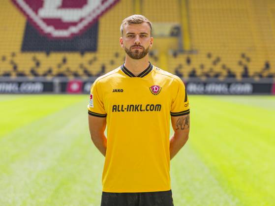 18.07.2025, xomx, Fussball 2.Bundesliga, Dynamo Dresden - Fototermin Saison 2025 26, Lars Bünning ; Dynamo Dresden; 2. BL, Porträttermin 2025 2026 Dresden