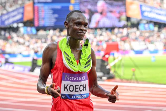 Novuna London Athletics Meet, London, UK. 19 July 2025. London, UK, 19 July 2025. KOECH Phanuel Kipkosgei, Kenya wins the Mens 1500m during the Novuna London Athletics Meet 2025, part of the Wanda Diamond League at London Stadium, Queen Elizabeth Park, London, UK., Credit:Lee Floyd Avalon UK, London, London Stadium, Queen Elizabeth Copyright: xLeexFloydx xAvalonx 1023708111