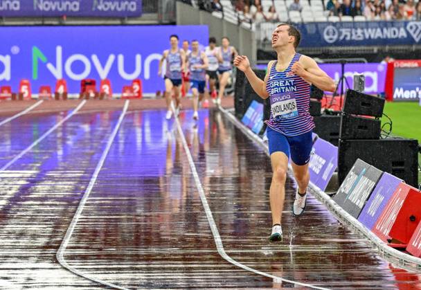 Novuna London Athletics Meet, London, UK. 19 July 2025. London, UK, 19 July 2025. 1500m Para Mens, 1st, SANDILANDS Ben GBR, 2nd, NUTTALL Luke GBR, 3rd RYCE Steven during the Novuna London Athletics Meet 2025, part of the Wanda Diamond League at London Stadium, Queen Elizabeth Park, London, UK., Credit:Lee Floyd Avalon UK, London, London Stadium, Queen Elizabeth Copyright: xLeexFloydx xAvalonx 1023708170