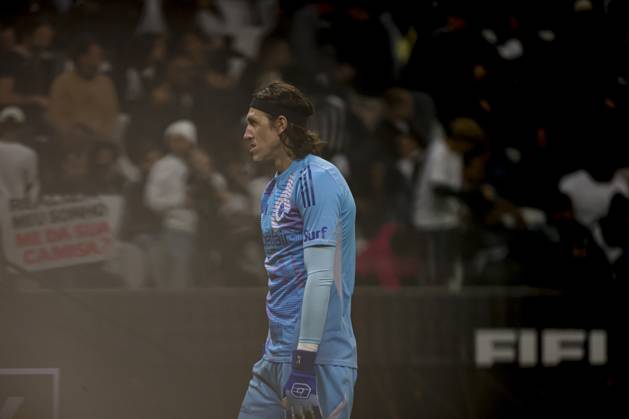 Match between Corinthians and Cruzeiro for the Brazilian championship Sao Paulo (SP), 7 23 2025 - Brazilian Corinthians vs Cruzeiro - Cruzeiro goalkeeper Cassio, formerly of Corinthians, in a match between Corinthians and Cruzeiro for the 16th round of the Brazilian football championship, on Wednesday night, July 23, 2025, at the Neo Quimica Arena, in Sao Paulo, SP. (Foto: Leco Viana Thenews2 imago images) SPO  Copyright: xLecoxVianax