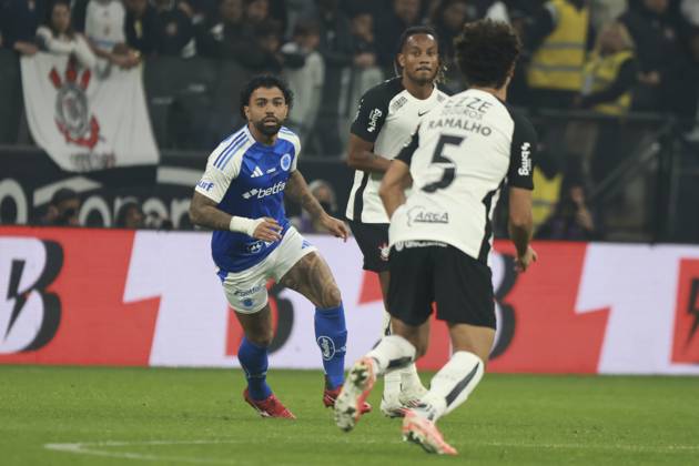 Match between Corinthians and Cruzeiro for the Brazilian championship Sao Paulo (SP), 7 23 2025 - Brazilian Corinthians vs Cruzeiro - Cruzeiro player Gabigol in the match between Corinthians and Cruzeiro for the 16th round of the Brazilian football championship, on the evening of Wednesday, July 23, 2025, at the Neo Quimica Arena, in Sao Paulo-SP. (Foto: Leco Viana Thenews2 imago images) SPO  Copyright: xLecoxVianax