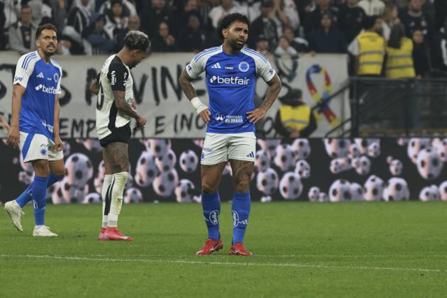 Match between Corinthians and Cruzeiro for the Brazilian championship Sao Paulo (SP), 7 23 2025 - Brazilian Corinthians vs Cruzeiro - Cruzeiro player Gabigol in the match between Corinthians and Cruzeiro for the 16th round of the Brazilian football championship, on the evening of Wednesday, July 23, 2025, at the Neo Quimica Arena, in Sao Paulo-SP. (Foto: Leco Viana Thenews2 imago images) SPO  Copyright: xLecoxVianax