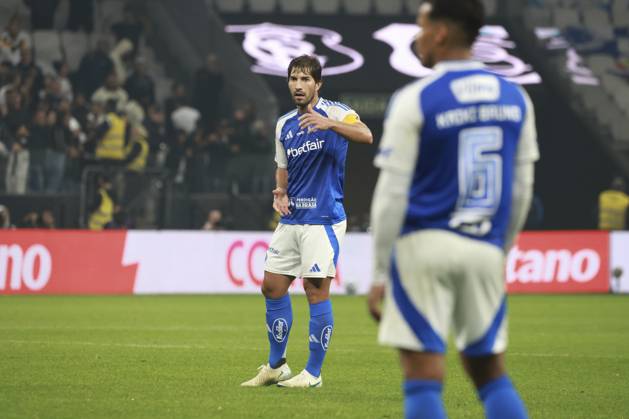 Match between Corinthians and Cruzeiro for the Brazilian championship Sao Paulo (SP), 7 23 2025 - Brazilian Corinthians vs Cruzeiro - Cruzeiro player Lucas Silva in the match between Corinthians and Cruzeiro for the 16th round of the Brazilian football championship, on Wednesday night, July 23, 2025, at the Neo Quimica Arena, in Sao Paulo-SP. (Foto: Leco Viana Thenews2 imago images) SPO  Copyright: xLecoxVianax