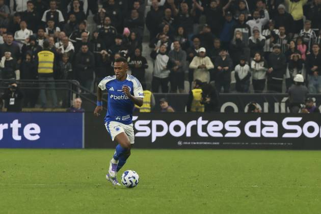 Match between Corinthians and Cruzeiro for the Brazilian championship Sao Paulo (SP), 7 23 2025 - Brazilian Corinthians vs Cruzeiro - shot during the match between Corinthians and Cruzeiro for the 16th round of the Brazilian Football Championship, on the evening of Wednesday, July 23, 2025, at the Neo Quimica Arena, in Sao Paulo-SP. (Foto: Leco Viana Thenews2 imago images) SPO  Copyright: xLecoxVianax