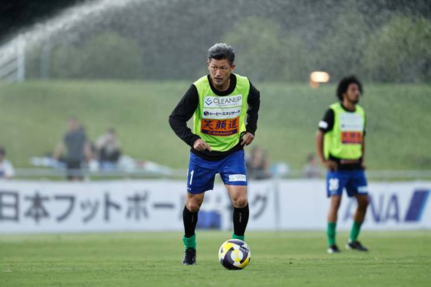Kazuyoshi Miura (AtleticoSuzuka), JULY 27, 2025 - Football Soccer : Japanese 27th Japan Football League match between Atletico Suzuka Club - Minebea Mitsumi FC at the Mie Sports Garden in Suzuka, Japan. Noxthirdxpartyxsales aflo_298827890