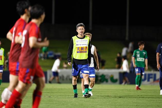 Kazuyoshi Miura (AtleticoSuzuka), JULY 27, 2025 - Football Soccer : Japanese 27th Japan Football League match between Atletico Suzuka Club - Minebea Mitsumi FC at the Mie Sports Garden in Suzuka, Japan. Noxthirdxpartyxsales aflo_298827895