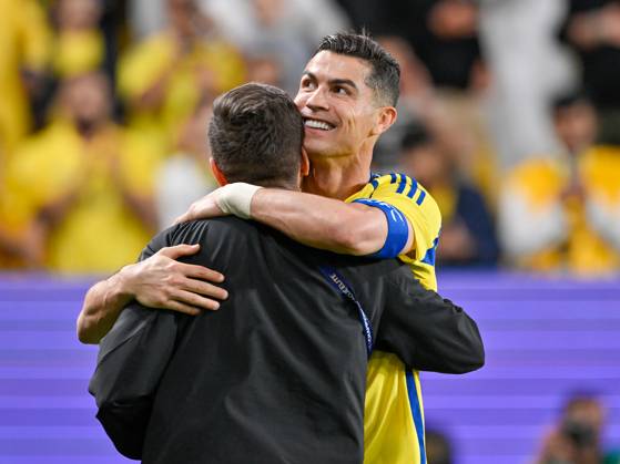 Al-Nassr v Esteghlal - AFC Champions League RIYADH, SAUDI ARABIA - MARCH 10: Cristiano Ronaldo of Al-Nassr celebrates after a goal during AFC Champions League Elite football match between Al-Nassr and Esteghlal at Al-Awwal Park in Riyadh, Saudi Arabia on March 10, 2025. Riyad Suudi Arabistan. Editorial use only. Please get in touch for any other usage. Copyright: x2025xAnadoluxMohammedxSaadx