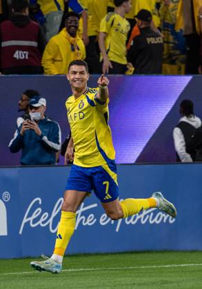 Al-Nassr v Esteghlal - AFC Champions League RIYADH, SAUDI ARABIA - MARCH 10: Cristiano Ronaldo of Al-Nassr celebrates after a goal during AFC Champions League Elite football match between Al-Nassr and Esteghlal at Al-Awwal Park in Riyadh, Saudi Arabia on March 10, 2025. Riyad Suudi Arabistan. Editorial use only. Please get in touch for any other usage. Copyright: x2025xAnadoluxMohammedxSaadx