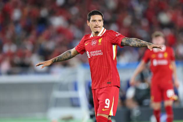 Darwin Nunez (Liverpool), JULY 30, 2025 - Football Soccer : J league World Challenge 2025, Pre-Season Friendly match between Yokohama F.Marinos - Liverpool at Nissan Stadium in Kanagawa, Japan. aflo_299045641