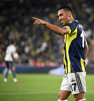 Fenerbahce v Lazio - Friendly match ISTANBUL, TURKIYE - JULY 30: Irfan Can Kahveci (17) of Fenerbahce celebrates after scoring a goal with his teammates during a friendly match against Lazio at Chobani Stadium in Istanbul, Turkiye, on July 30, 2025. Ali Atmaca Anadolu Istanbul Turkey. Editorial use only. Please get in touch for any other usage. Copyright: x2025xAnadoluxAlixAtmacax