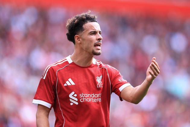 Football - Pre-Season Friendly - Liverpool v Athletic Bilbao 4th August 2025 - Pre-Season Friendly - Liverpool v Athletic Bilbao - Curtis Jones of Liverpool - Photo: Simon Stacpoole Offside. Liverpool UK Copyright: xSimonxStacpoolexOffside