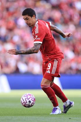 Football - Pre-Season Friendly - Liverpool v Athletic Bilbao 4th August 2025 - Pre-Season Friendly - Liverpool v Athletic Bilbao - Darwin Nunez of Liverpool - Photo: Simon Stacpoole Offside. Liverpool UK Copyright: xSimonxStacpoolexOffside