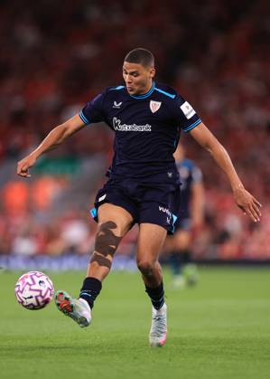 Football - Pre-Season Friendly - Liverpool v Athletic Bilbao 4th August 2025 - Pre-Season Friendly - Liverpool v Athletic Bilbao - Maroan Sannadi of Athletic Bilbao - Photo: Simon Stacpoole Offside. Liverpool UK Copyright: xSimonxStacpoolexOffside