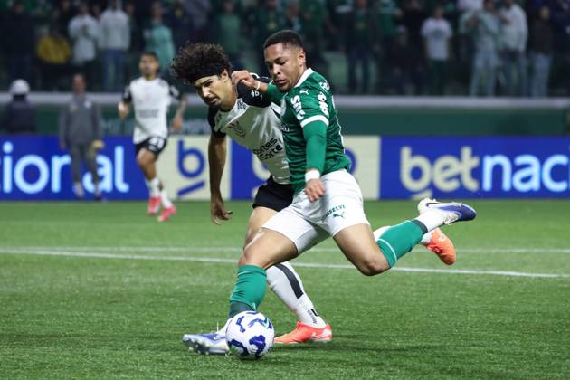 Palmeiras and Corinthians in the round of 16 of the Copa do Brasil Vitor Roque of Palmeiras during the match against Corinthians in the second leg of the round of 16 of the Copa do Brasil, at Allianz Parque, west of Sao Paulo, this Wednesday, the 6th SoO PAULO SoO PAULO BRAZIL Copyright: xMarinaxUezimax