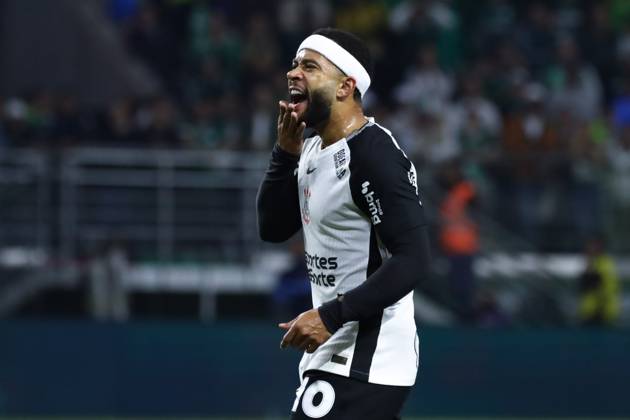 Palmeiras and Corinthians in the round of 16 of the Copa do Brasil Corinthians Memphis during the match against Palmeiras in the second leg of the round of 16 of the Copa do Brasil, at Allianz Parque, west of Sao Paulo, this Wednesday, the 6th. SoO PAULO SoO PAULO BRAZIL Copyright: xMarinaxUezimax
