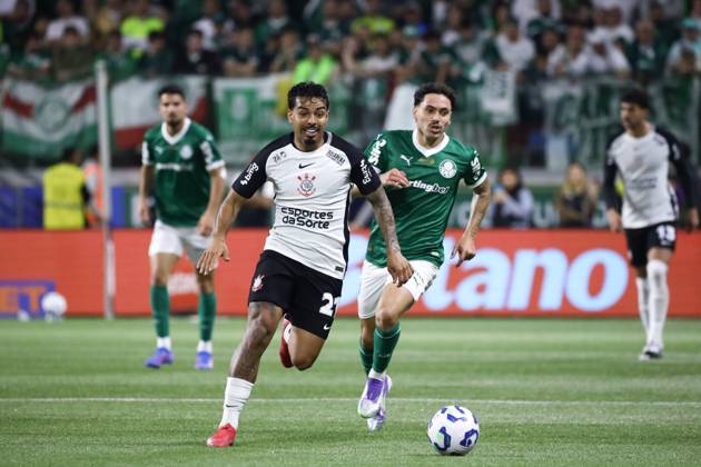 Palmeiras and Corinthians in the round of 16 of the Copa do Brasil Matheus Bidu of Corinthians during the match against Palmeiras in the second leg of the round of 16 of the Copa do Brasil, at Allianz Parque, west of Sao Paulo, this Wednesday, the 6th. SoO PAULO SoO PAULO BRAZIL Copyright: xMarinaxUezimax