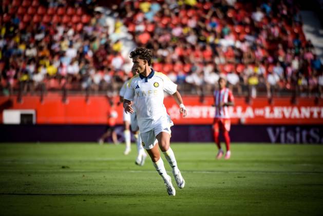 ESP: UD Almeria v Al Nassr - Friendly Match ALMERIA, SPAIN - AUGUST 10: Joao Felix of Al Nassr during the match between UD Almeria and Al Nassr of friendly match on August 10, 2025 at Power Horse Stadium in Almeria, Spain. (Photo by Samuel Carreno) Almeria Andalucia Andalucia Spain Copyright: xSamuelxCarrenox SAM_9396